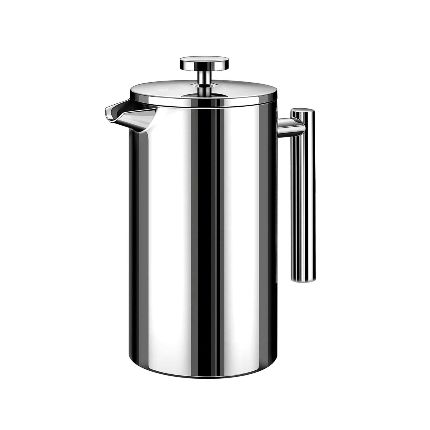 Minimal Steel Double Wall French Press