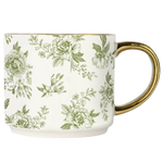 Sweet Water Decor - Green Delft Mug