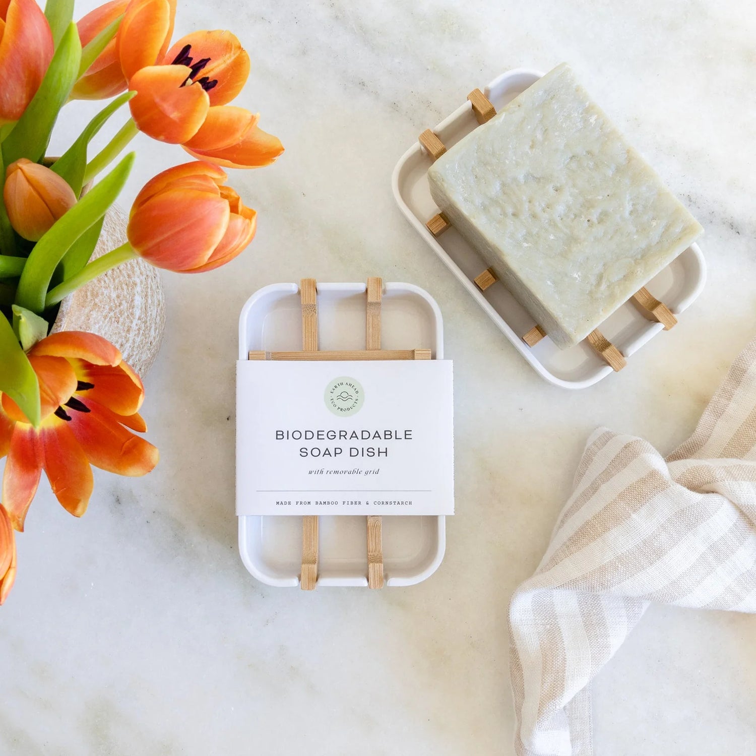 Earth Ahead Soap Dish