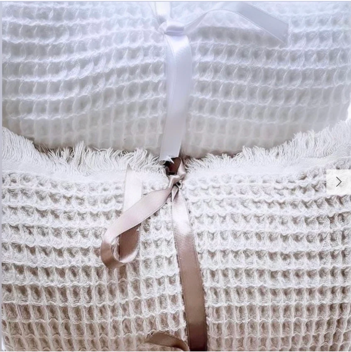 TranquilUSA Soft Waffle Blanket - Sand