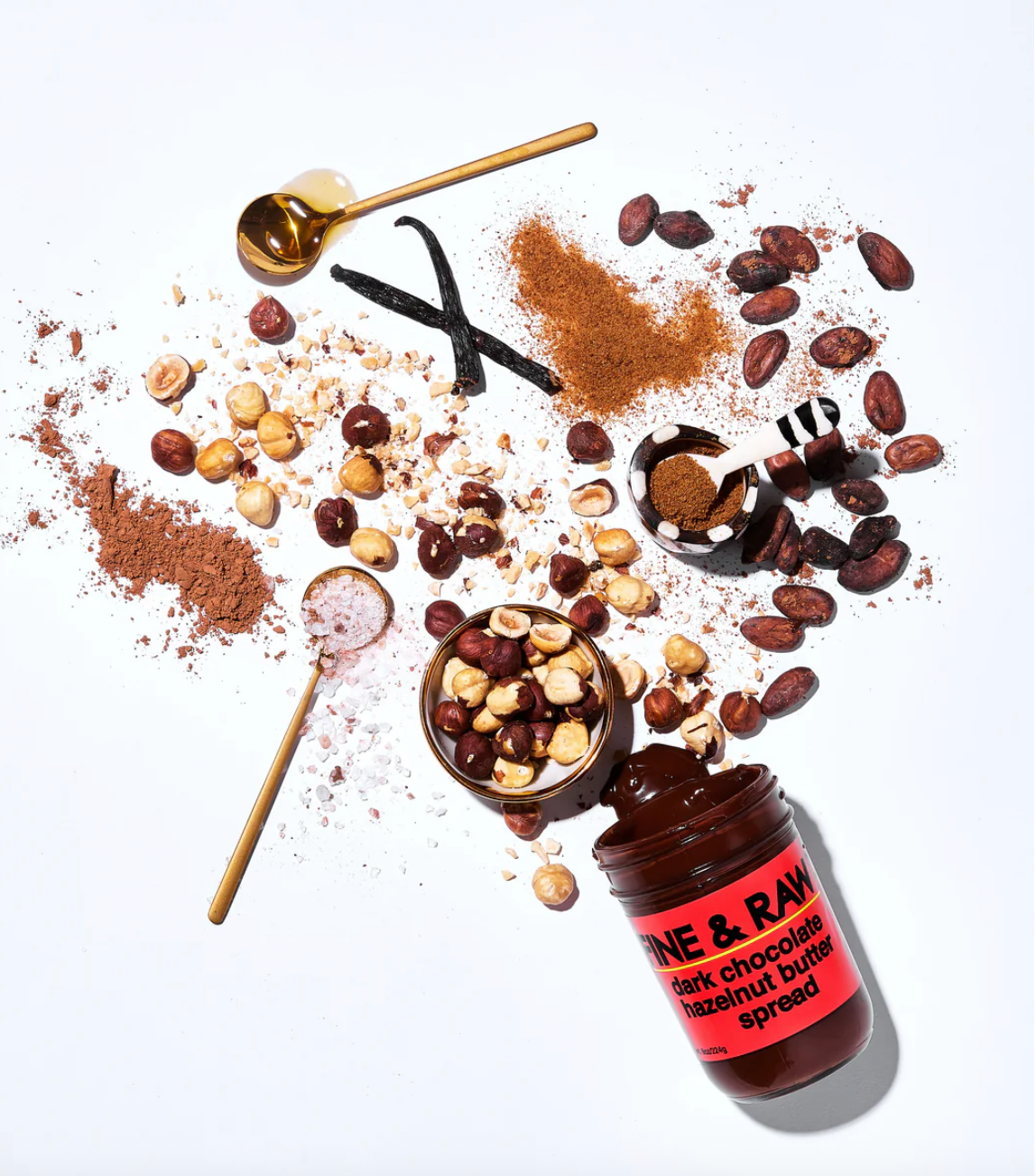 Fine & RAW Dark Chocolate Hazelnut Butter Spread