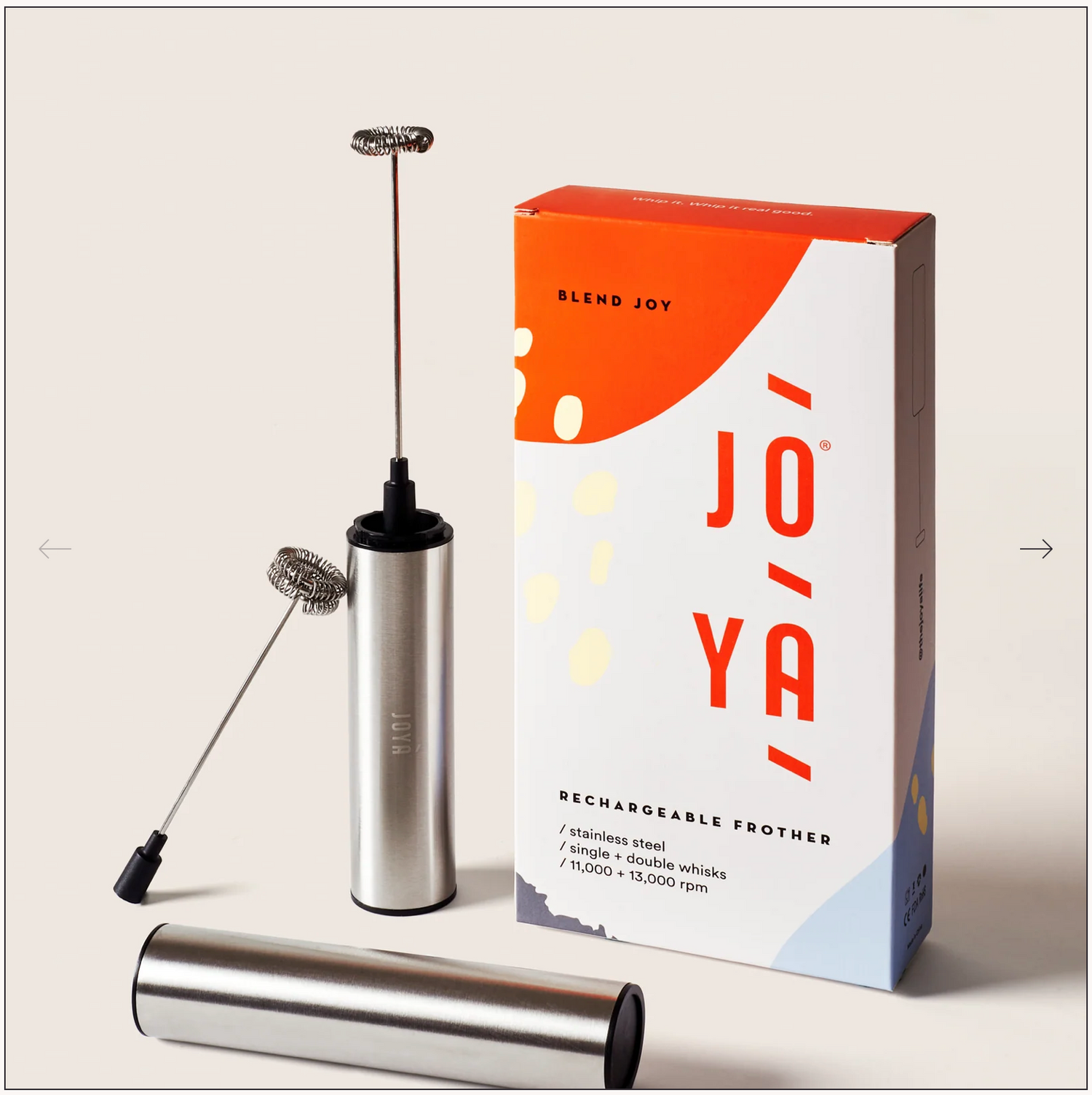 JOYA - Rechargeable handheld frother