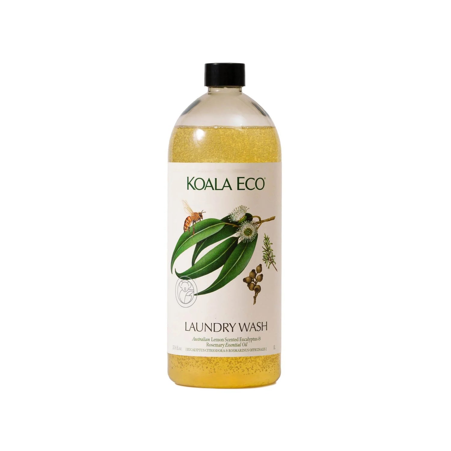 Koala Eco - Lemon Scented Eucalyptus & Rosemary Essential Oil  Laundry Wash