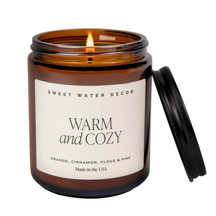 Sweet Water Decor Warm & Cozy 9oz